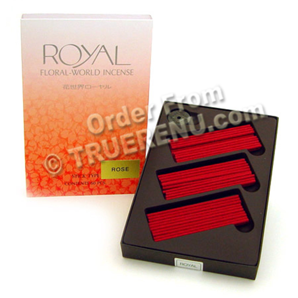 PHOTO TO COME: Shoyeido Floral World Rose Incense Stick Set - 60 sticks