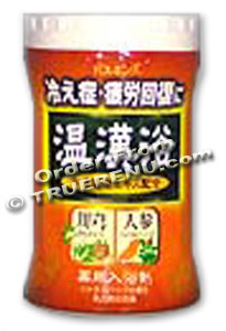 PHOTO TO COME: Bath King Japanese Bath Salts for Cold Constitution and Fatigue with Ginseng - 680g
