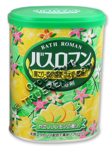 PHOTO TO COME: Bath Roman Lemon Japanese Bath Salts - 850g