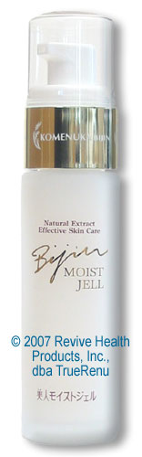 PHOTO TO COME: Komenuka Bijin All-Natural Eye Moist Jell with Rice Bran - Instant all natural eyelift - 40ml