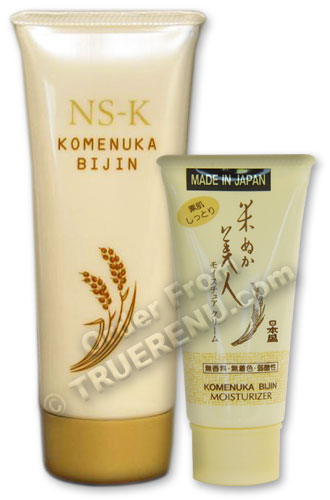Photo of Komenuka Bijin All-Natural Face Care Set: Cleansing Foam & Moisture Cream