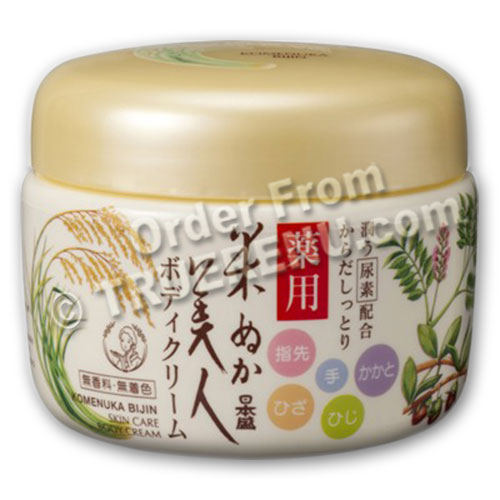 Photo of Komenuka Bijin All-Natural Skin Care Body Cream with Rice Bran - 140g