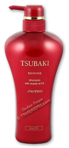 Photo of Shiseido Tsubaki Shining Shampoo with Tsubaki Oil EX - 550ml Pump Dispenser