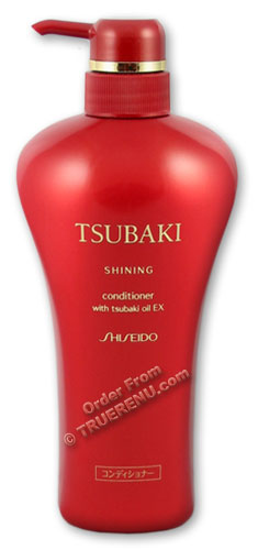 Photo of Shiseido Tsubaki Shining Conditioner with Tsubaki Oil EX - 550ml Pump Dispenser