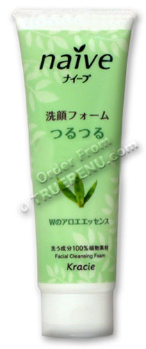 Photo of Kanebo Naive Aloe Facial Cleansing Foam - 120g