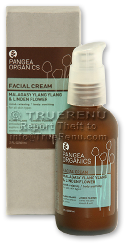 PHOTO TO COME: Pangea Organics Facial Cream: Malagasy Ylang Ylang & Linden Flower - for All Skin Types - 60ml