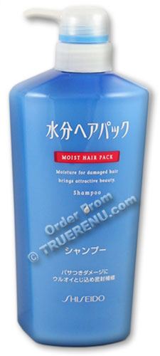 PHOTO TO COME: Shiseido FT Suibun Aquair Moist Hair Pack Shampoo - 600ml Pump Bottle