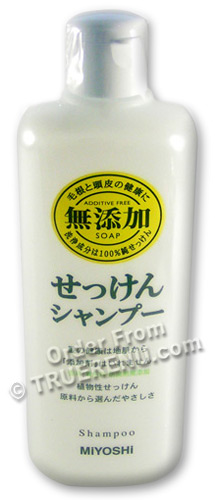 PHOTO TO COME: All-Natural MUTENKA Additive-Free Shampoo from MiYOSHi - 350ml