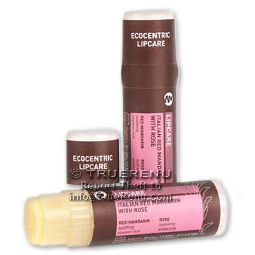 PHOTO TO COME: Pangea Organics Lip Balm: Italian Red Mandarin With Rose
