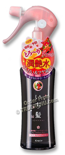 PHOTO TO COME: Ichikami Premium Herbal Water Leave-In Hair Moisturizer Spray with Rice Bran by Kracie - 200ml