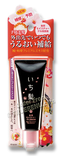 PHOTO TO COME: Ichikami Herbal Hair Moisture Gel Essence with Rice Bran by Kracie - 40g