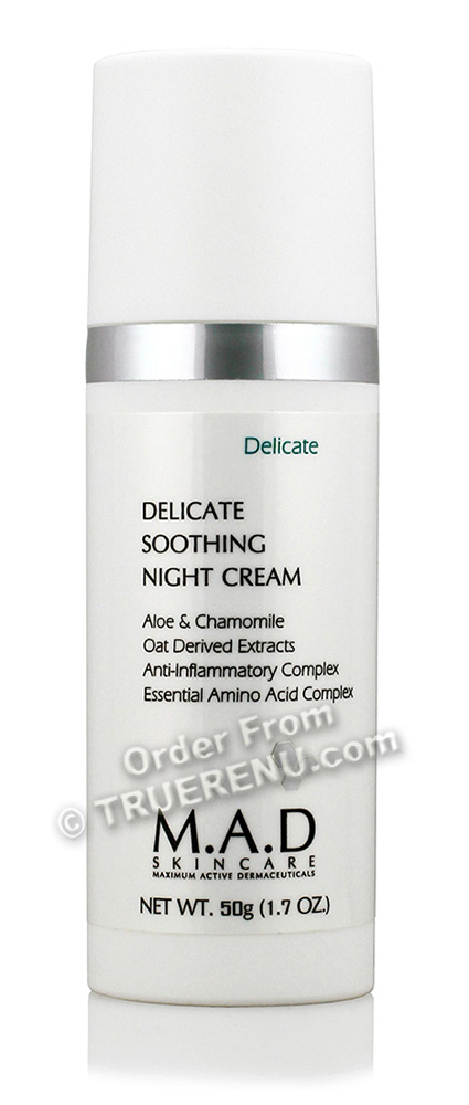 PHOTO TO COME: M.A.D SKINCARE DELICATE Delicate Soothing Night Cream - 50g