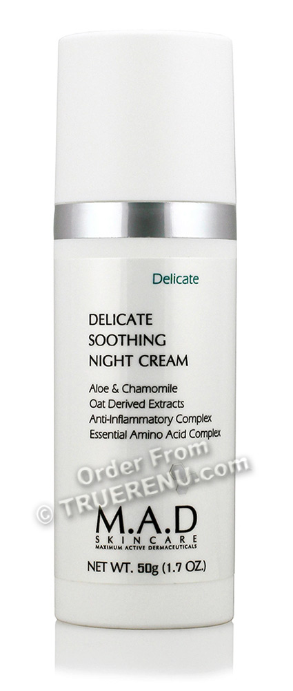 PHOTO TO COME: M.A.D SKINCARE DELICATE Delicate Soothing Night Cream - 50g