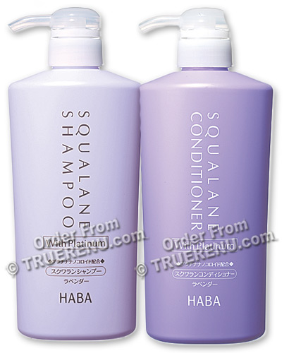 Photo of HABA Squalane Lavender Shampoo with Platinum - 500ml