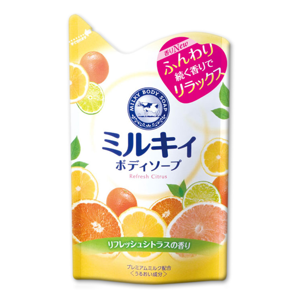 PHOTO TO COME:Gyunyu Milky Refresh Citrus Body Wash - 430ml Refill