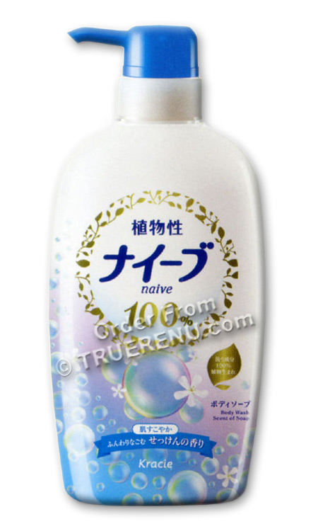 PHOTO TO COME: Naive Savon Body Wash by Kracie - 580ml