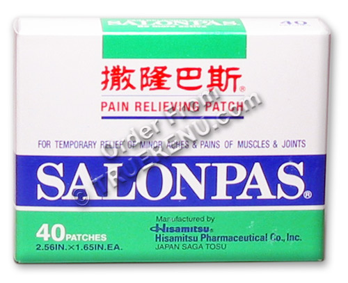 Photo of SALONPAS Pain Relief Patches - 40 Patches