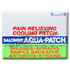 Photo of SALONSIP Aqua-Patch - Cooling Pain Relief Patches - 5 Patches - - 6 PAK of 5 = 30 total - SAVE $$$ !