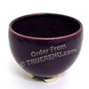 Photo of Shoyeido Premium HandCrafted Ceramic Incense Bowl - Plum