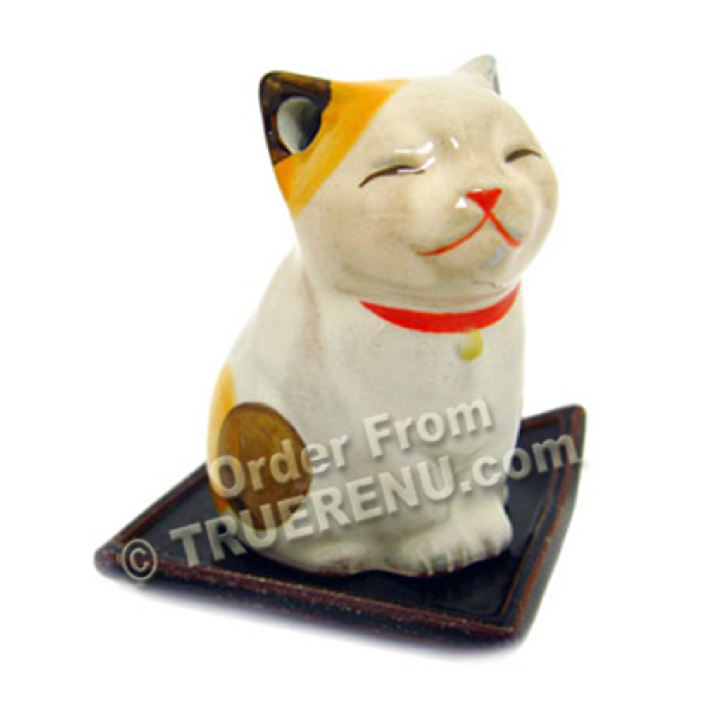 PHOTO TO COME: Shoyeido HandCrafted Premium Incense Burner - Kitten