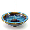 Photo of Shoyeido HandCrafted Ceramic Round Incense Burner/Holder - Oasis