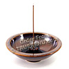 Photo of Shoyeido HandCrafted Ceramic Round Incense Burner/Holder - Terra