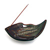 Photo of Shoyeido HandCrafted Ceramic Leaf-shaped Incense Holder - Nova