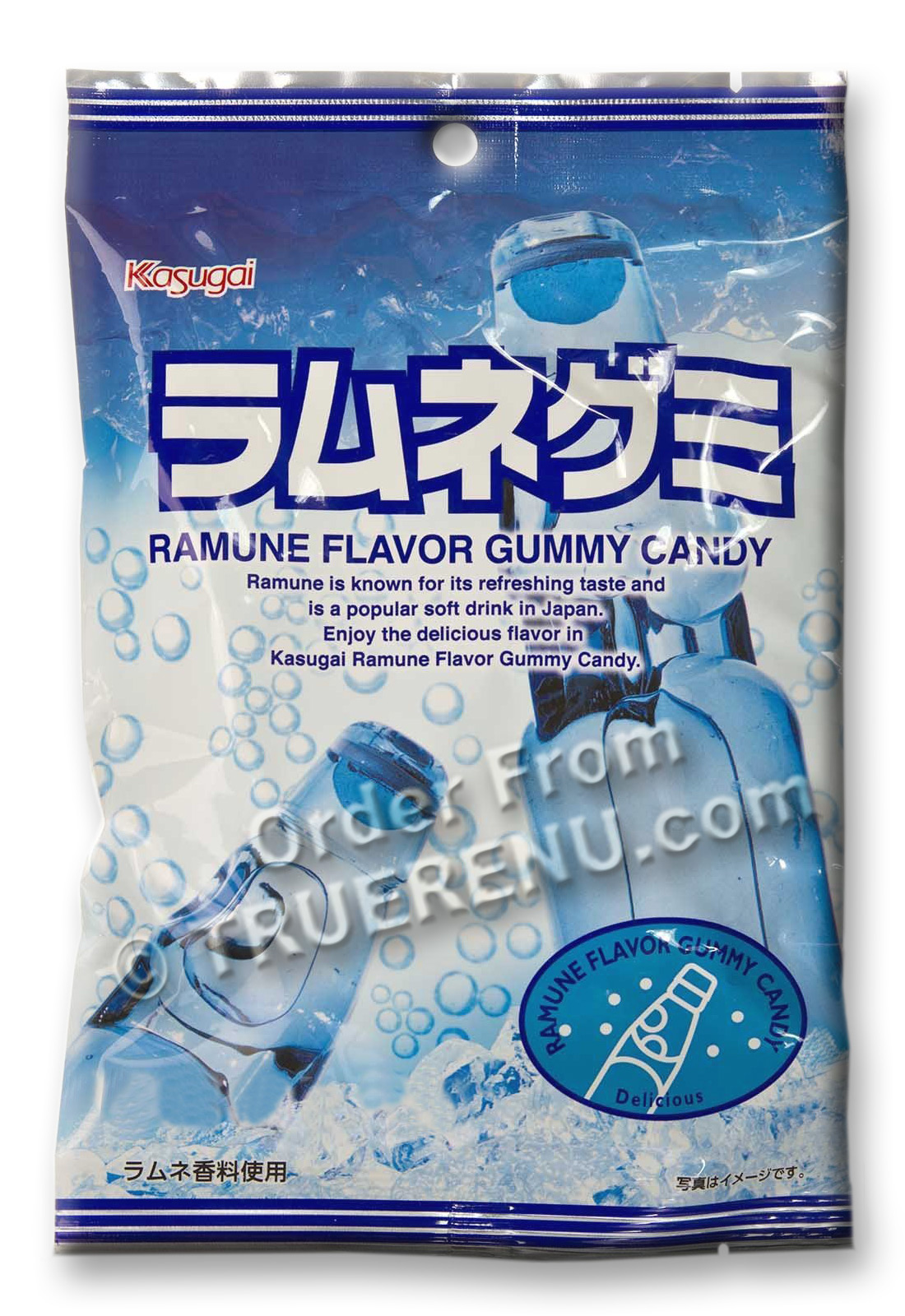 PHOTO TO COME: Japanese Gummy Candy from Kasugai - Ramune - 102g