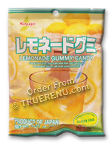 PHOTO TO COME: Japanese Fruit Gummy Candy from Kasugai - Lemonade - 107g